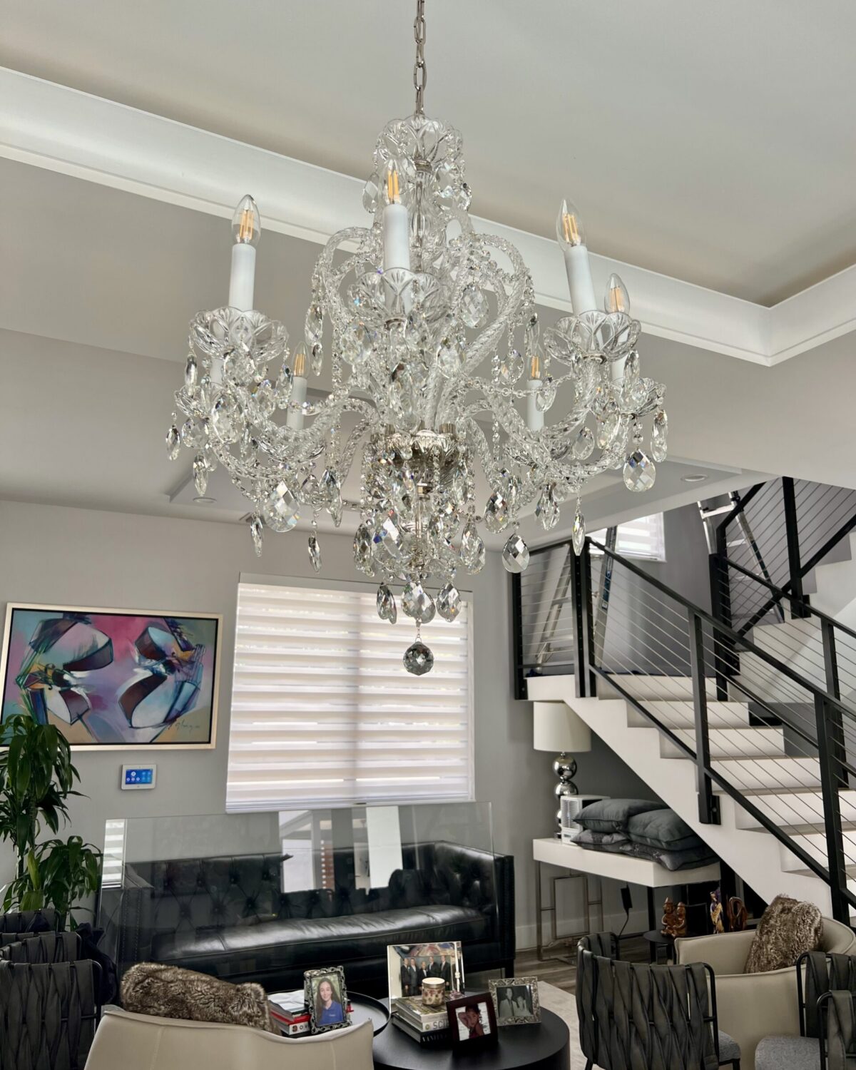 Bohemian Crystal Elegance for a Private Residence in West Kendall, Florida