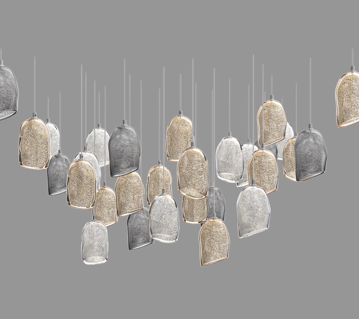StarDust 6 Large Random Pendant Lighting