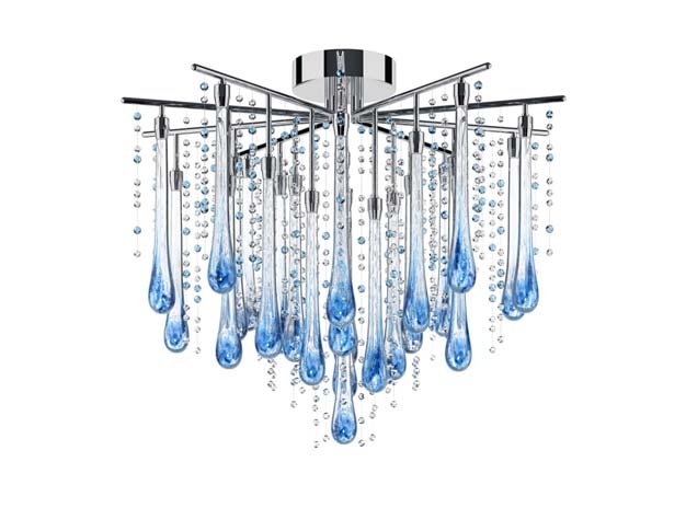 Radiant Canopy Water Drop Chandelier 4