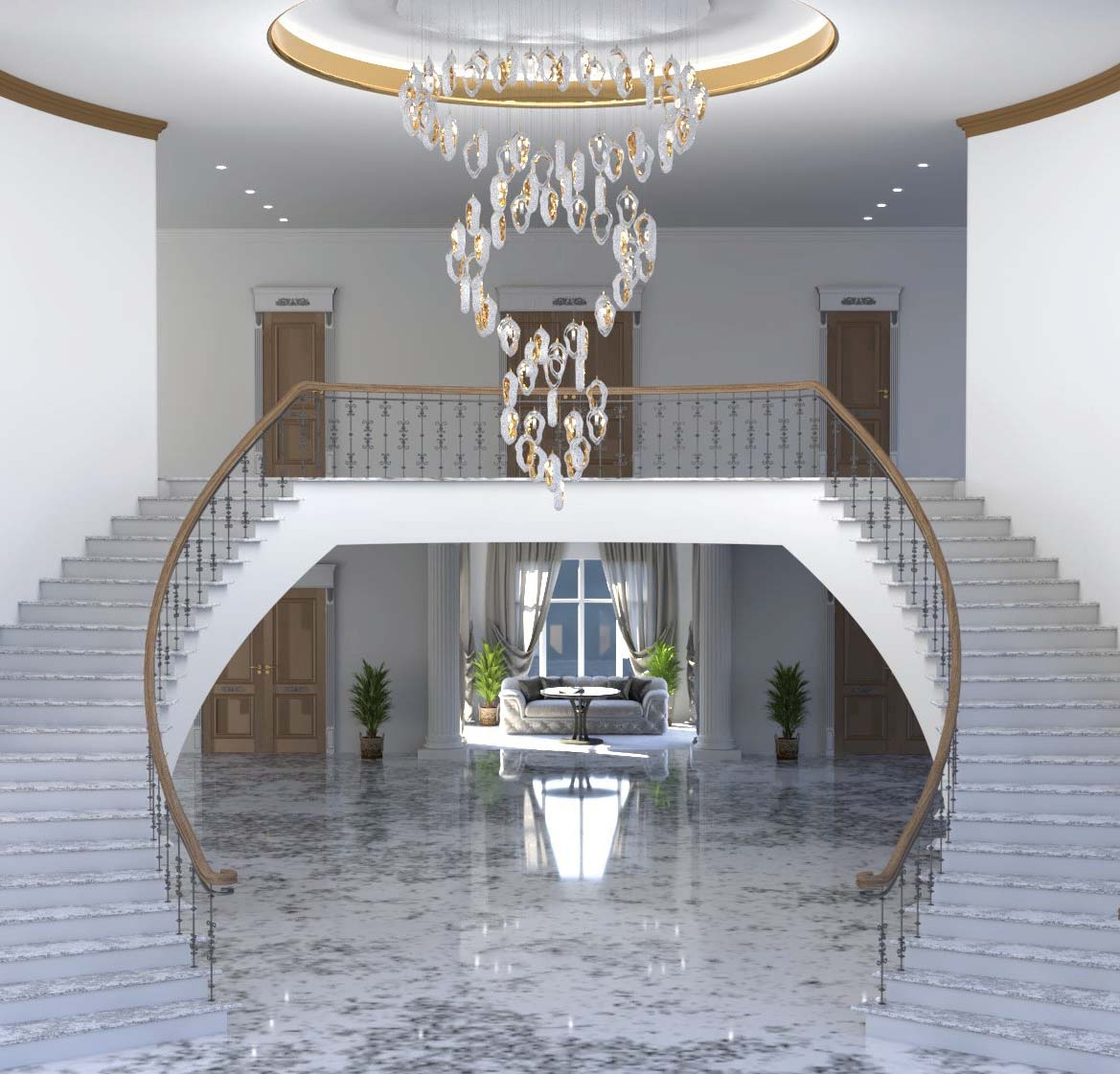 Seashell 12 collection chandelier from berkana