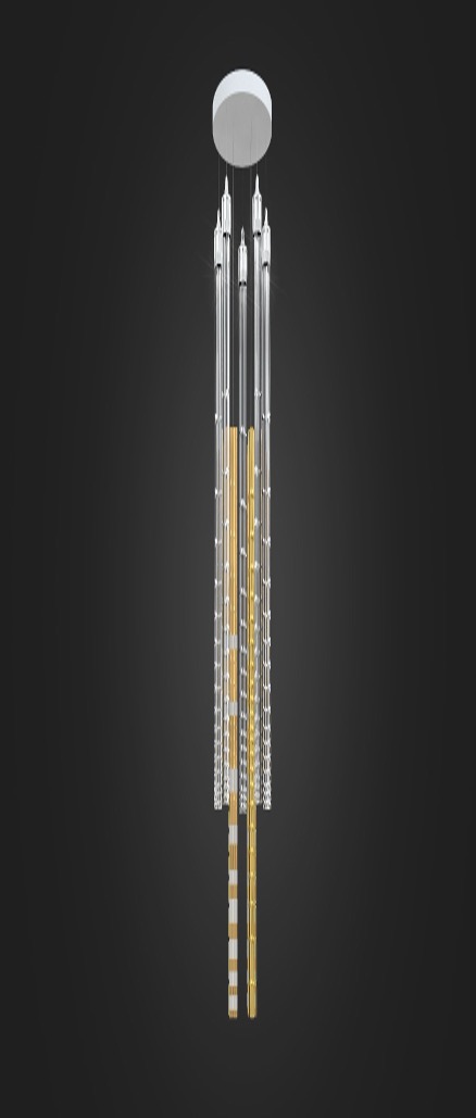 Melody small ceiling pendant 5cr2g2ch