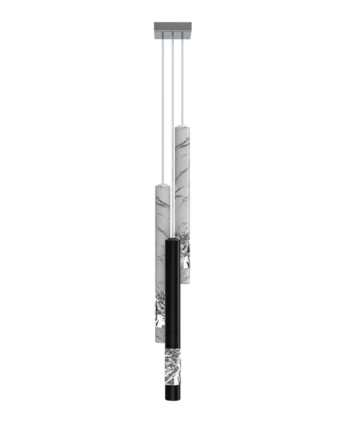 Elementis 2H/2W+1B Pendant Lighting