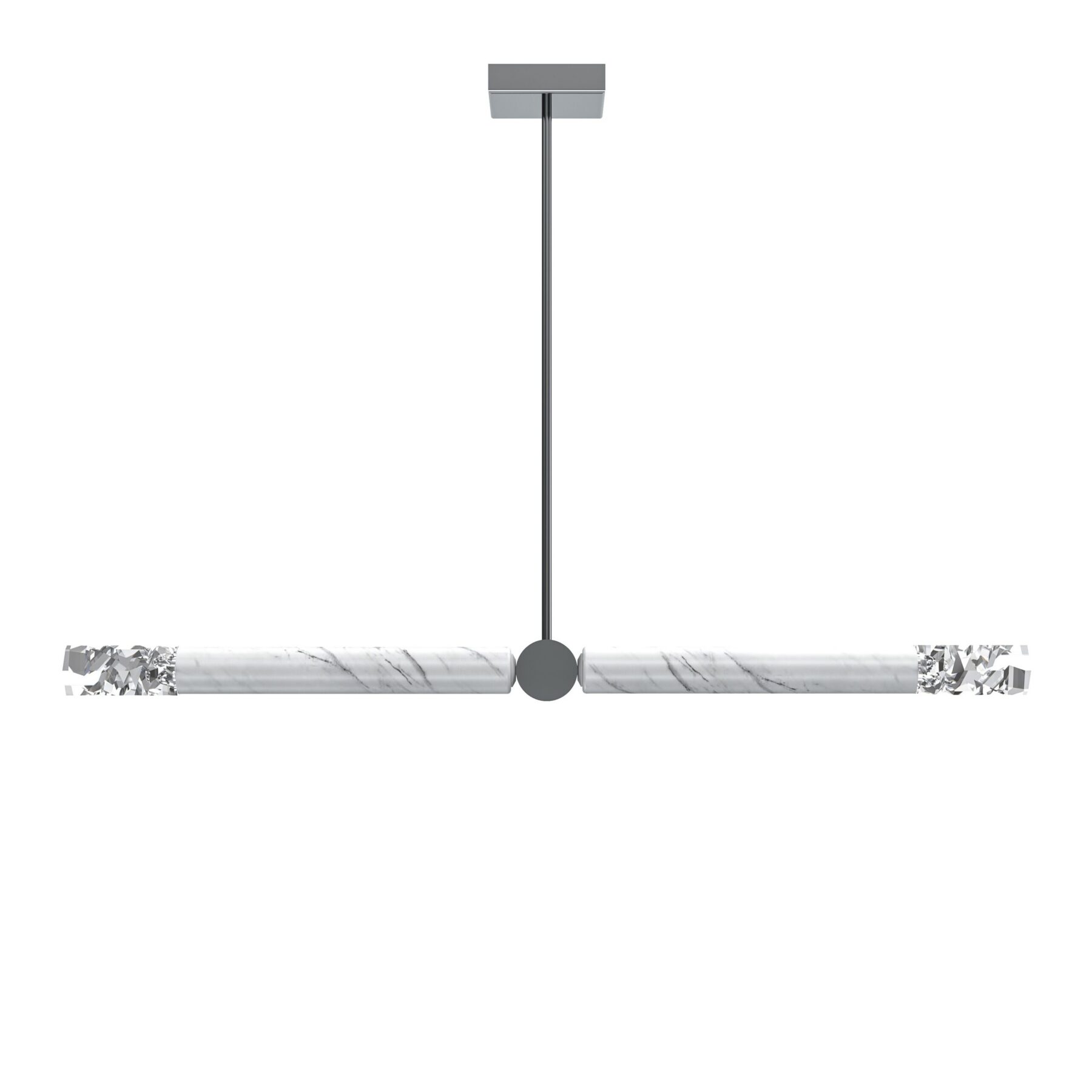 Elementis 5/2W marble linear pendant, catalog view