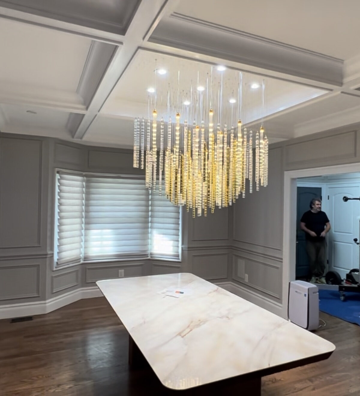 Luxury custom chandelir for the dinning room