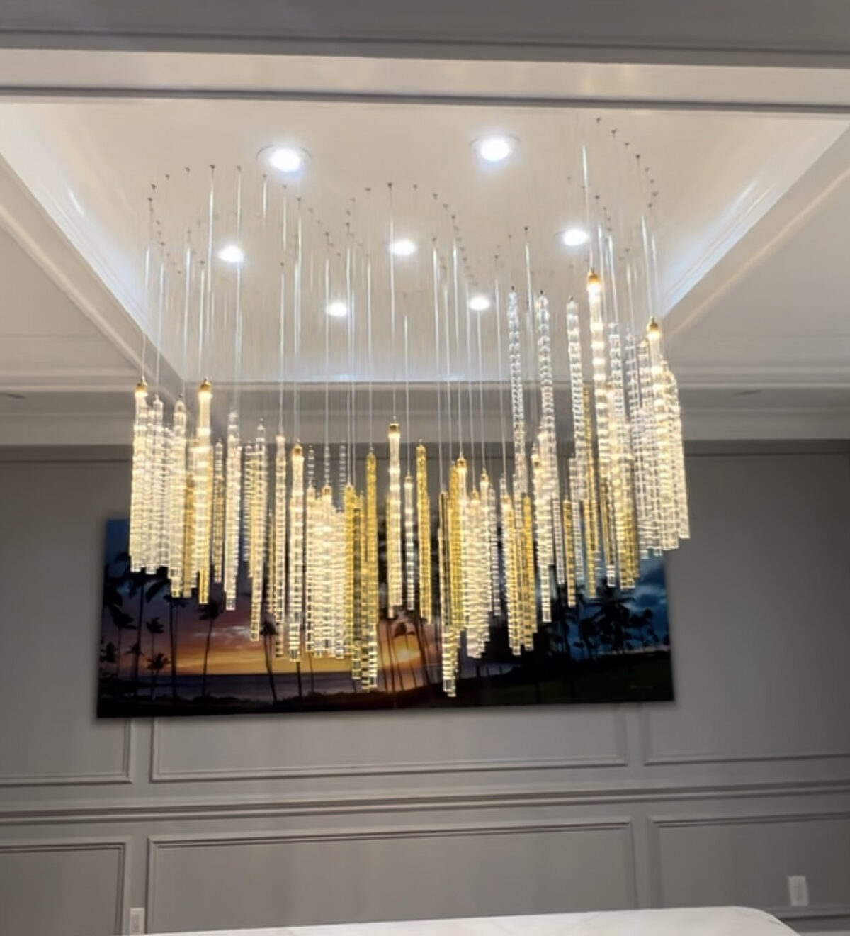 Luxury modern chandelier melody collection for dinning room